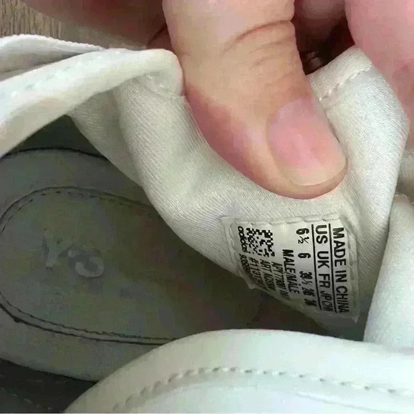 Adidas Y-3 Qasa High Triple White Size 6.5 - Picture 10 of 12